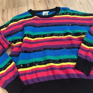 Colorful Striped Sweater